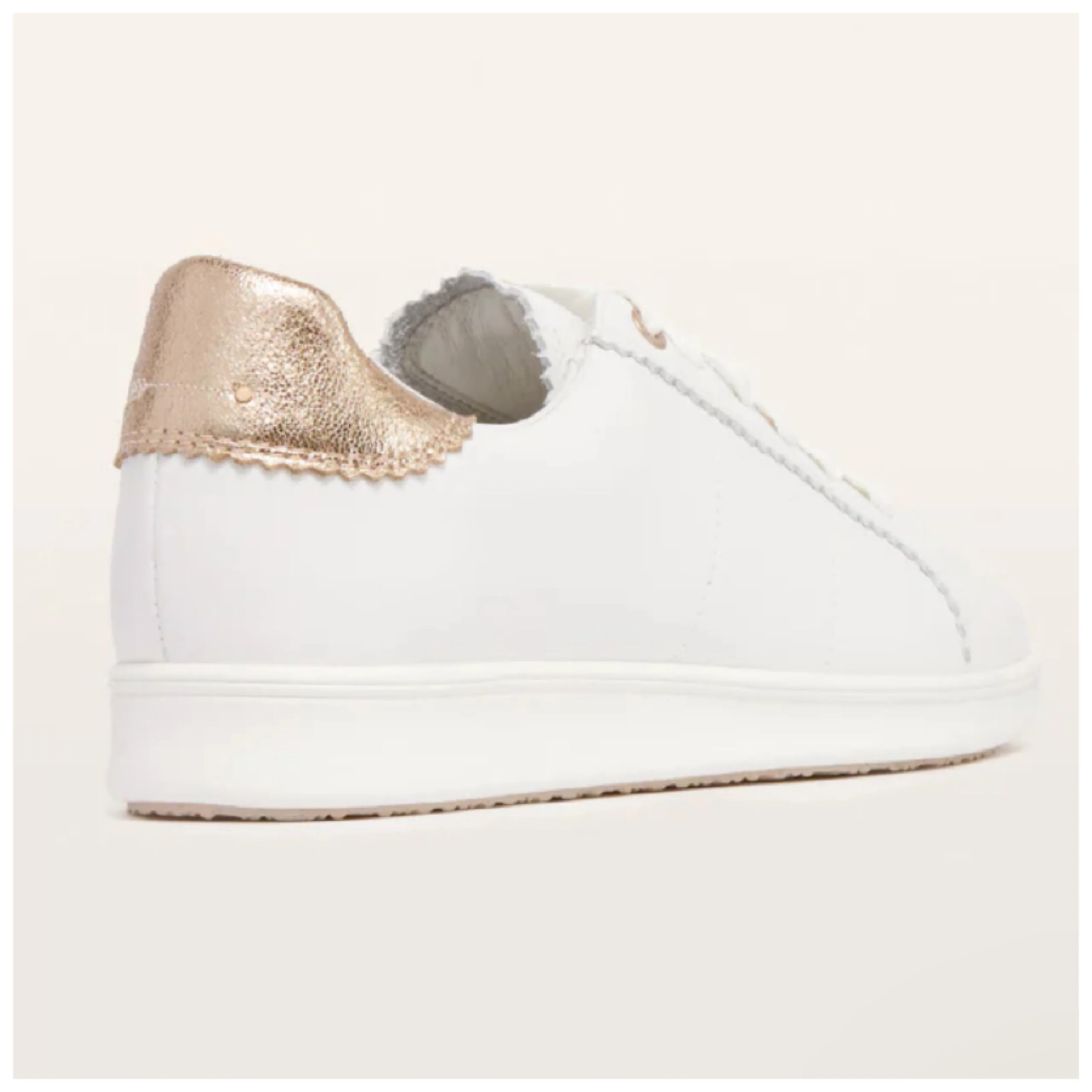 FRANKIE4 - Jackie IV White/Rose Gold