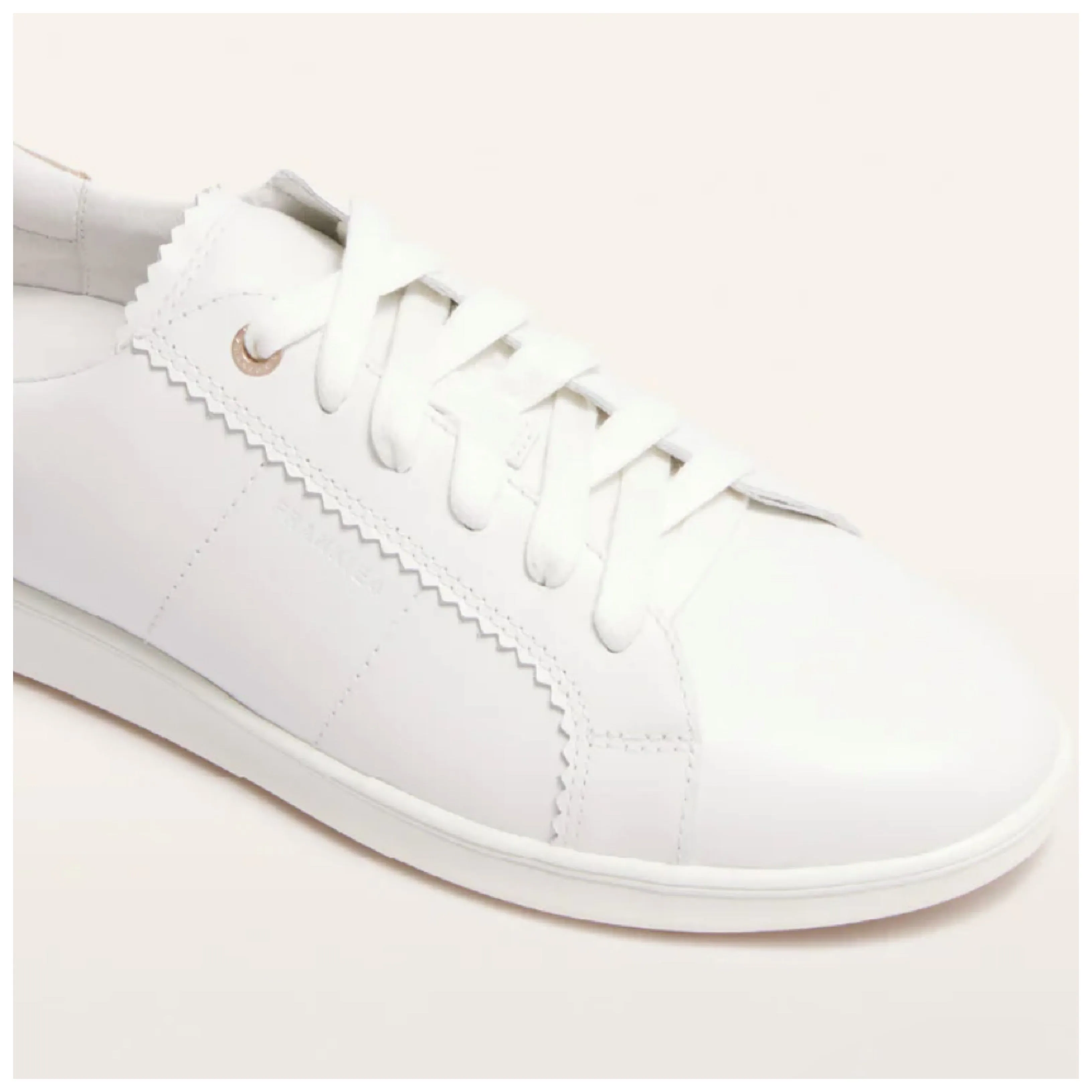 FRANKIE4 - Jackie IV White/Rose Gold