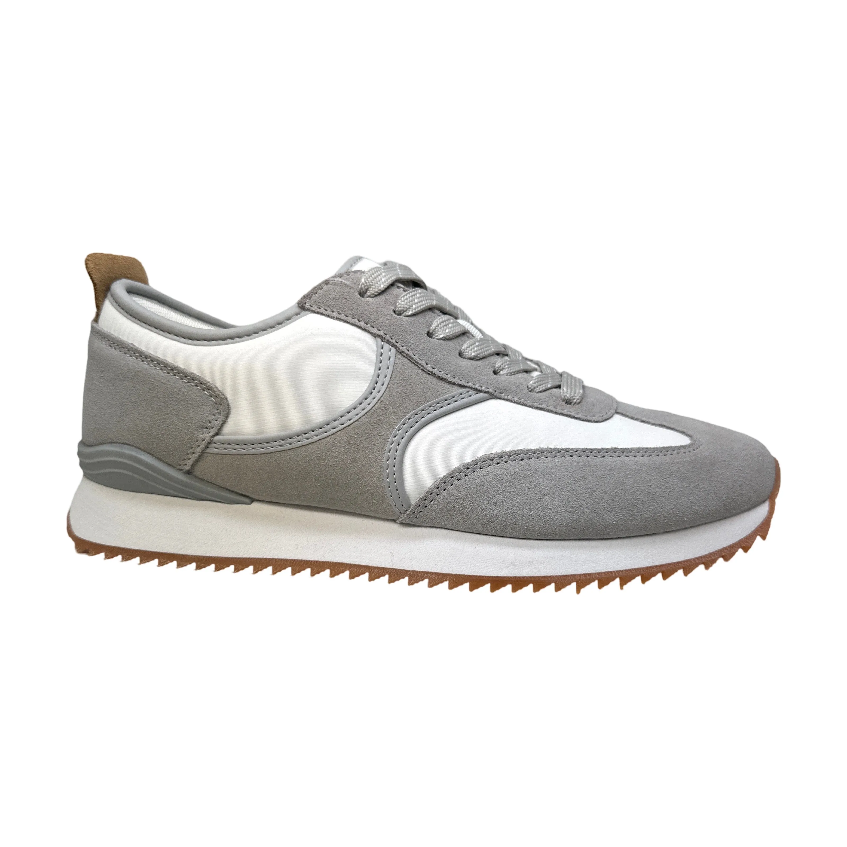 G West Grey Suede Extreme Comfort Sneakers