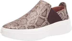 Gentle Souls by Kenneth Cole Women's Rosette Platform Sneaker, Antique Gold, 8.5 M US