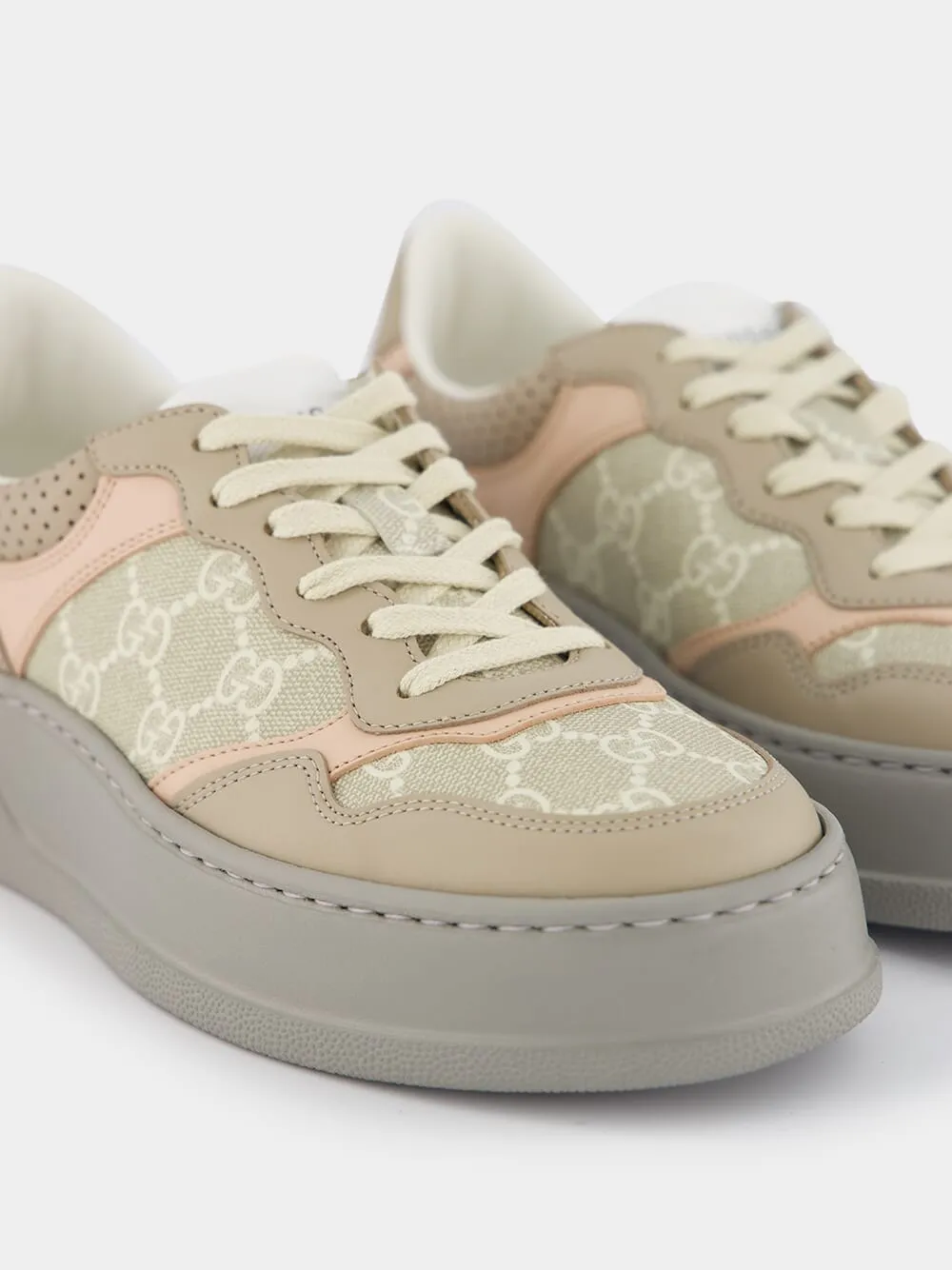 GG Panelled Low-Top Sneakers