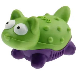 GiGwi Suppa Puppa Cat Dog Toy, Green/Purple, Small