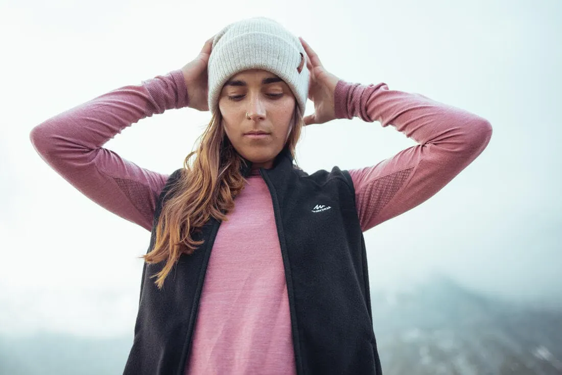 Gilet polaire de randonnée - MH120 - Femme