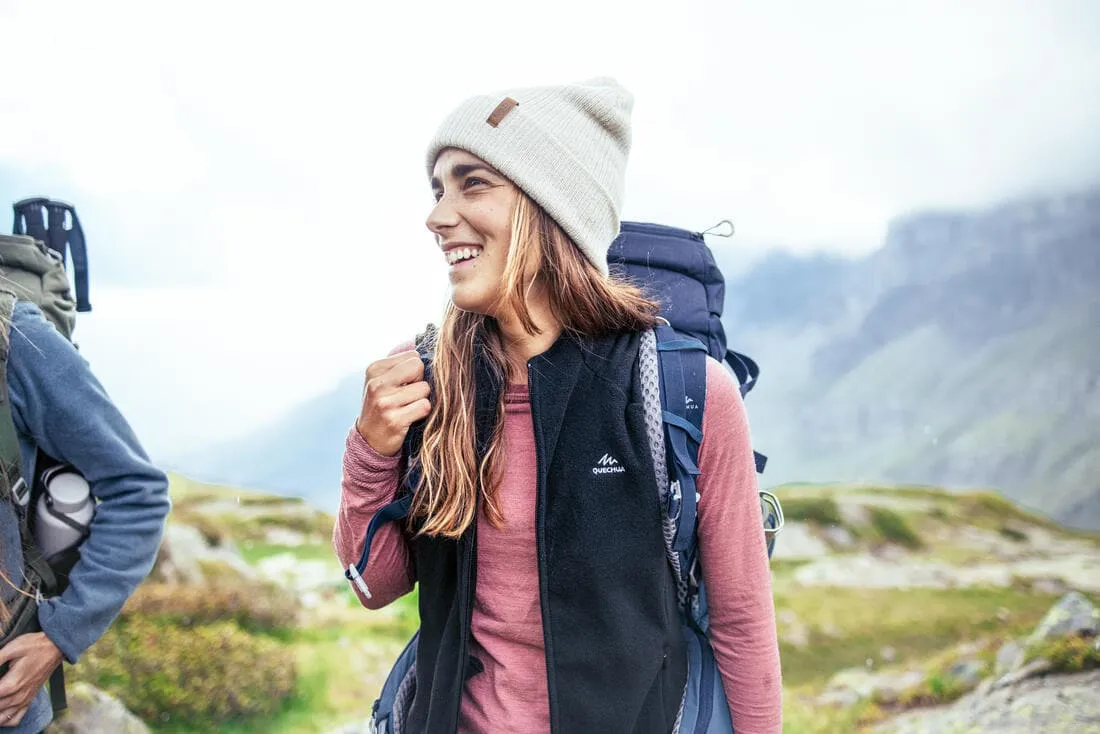 Gilet polaire de randonnée - MH120 - Femme