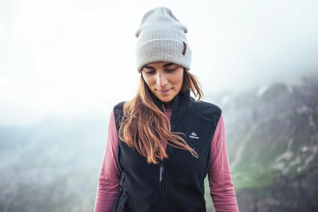 Gilet polaire de randonnée - MH120 - Femme
