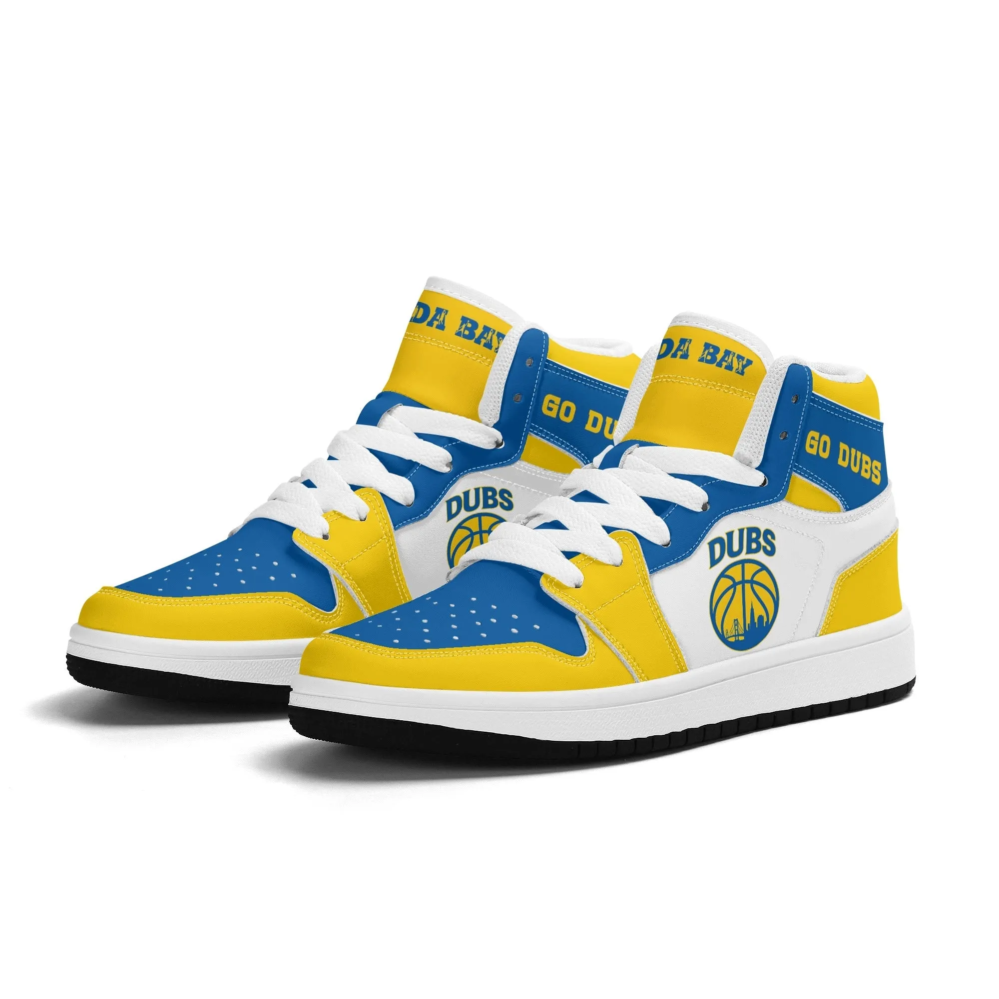 Golden State Basketball Team Themed Shoes For Kids