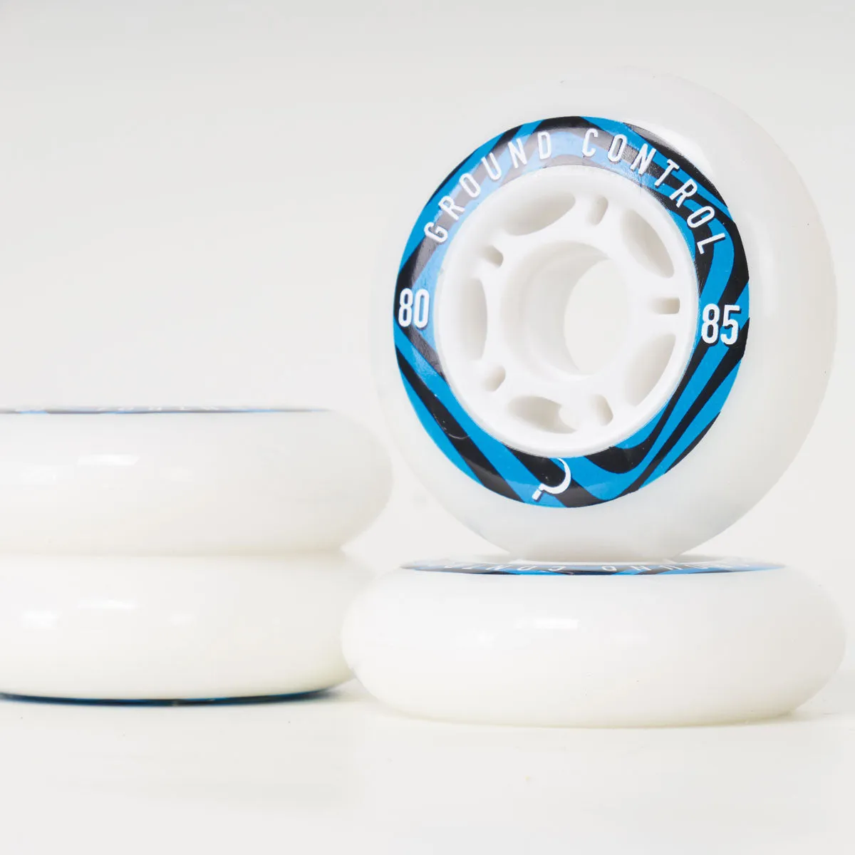Ground Control Psych FSK Wheels 80mm / 85A - White