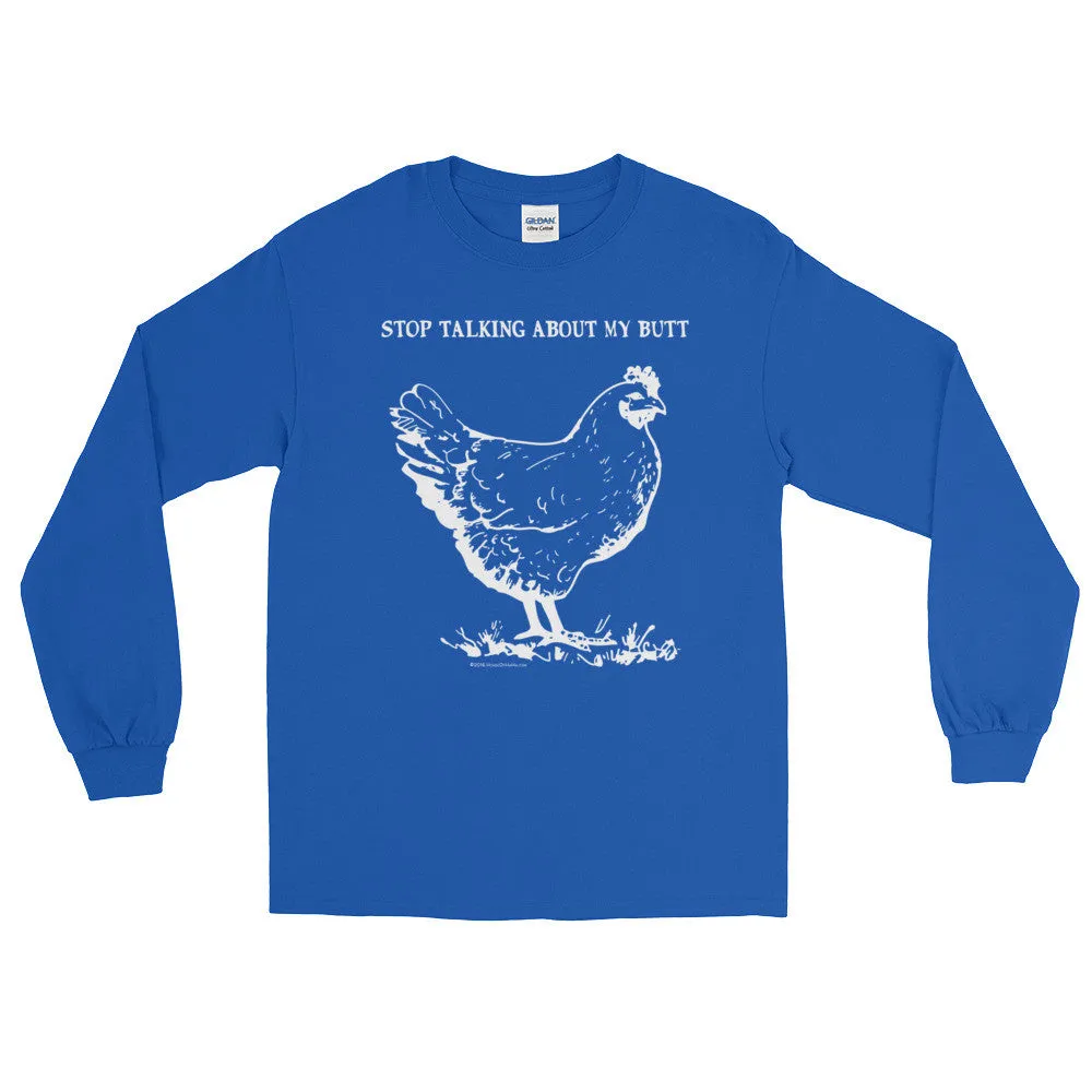 Guess What? Chicken Butt Long Sleeve Shirt