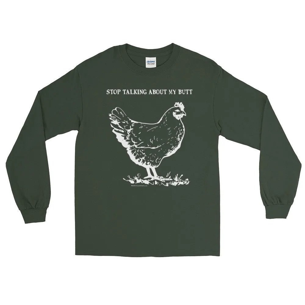 Guess What? Chicken Butt Long Sleeve Shirt