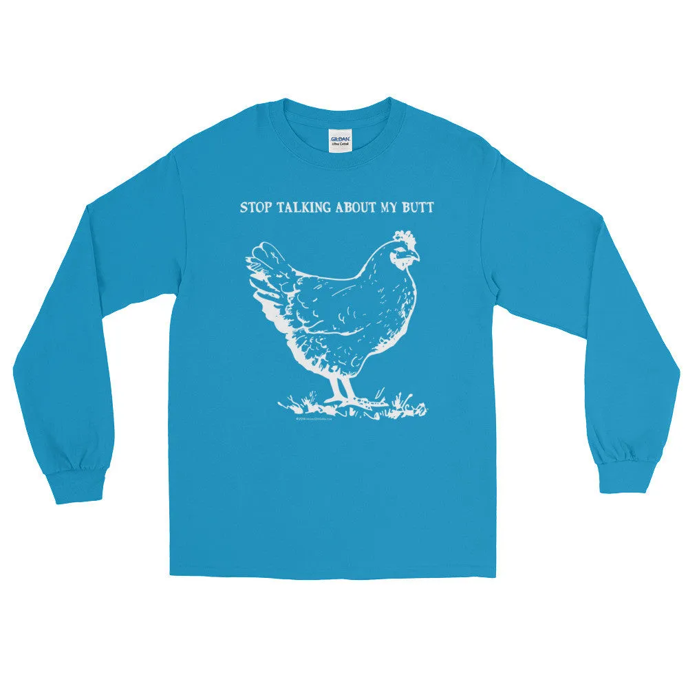 Guess What? Chicken Butt Long Sleeve Shirt