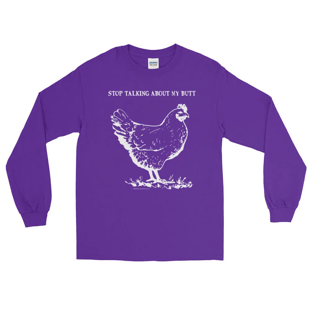 Guess What? Chicken Butt Long Sleeve Shirt
