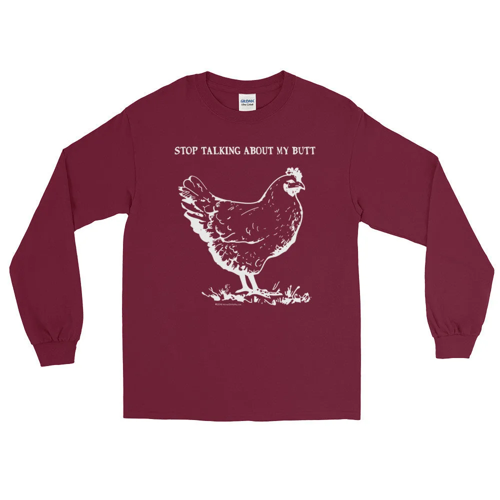 Guess What? Chicken Butt Long Sleeve Shirt