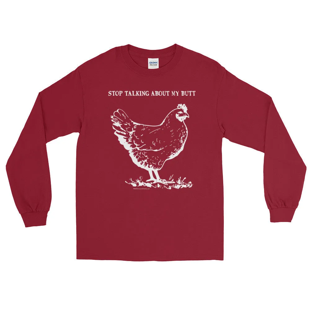 Guess What? Chicken Butt Long Sleeve Shirt