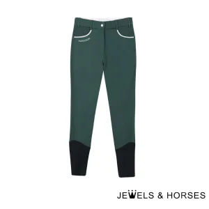 Harcour Breeches - Jaltika Women Full Seat Breeches - Green