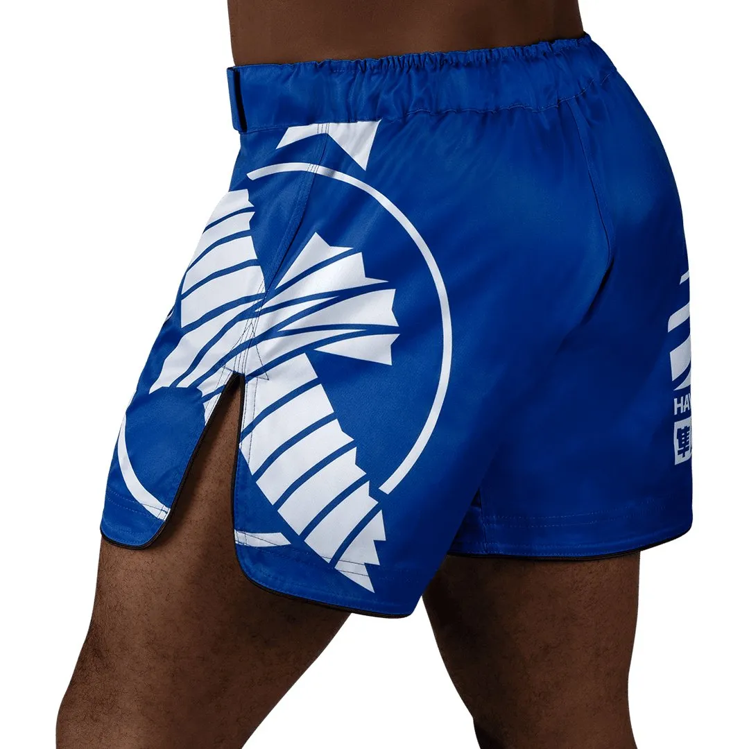 HAYABUSA® ICON Mid-Thigh Icon Fight Shorts | Training Wrestling Fight Shorts Men's Boxing MMA Combat BJJ Grappling Fitness Muay Thai Kickboxing
