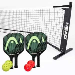 Head Extreme Tour Lite 4 Paddle   Net Pickleball Bundle