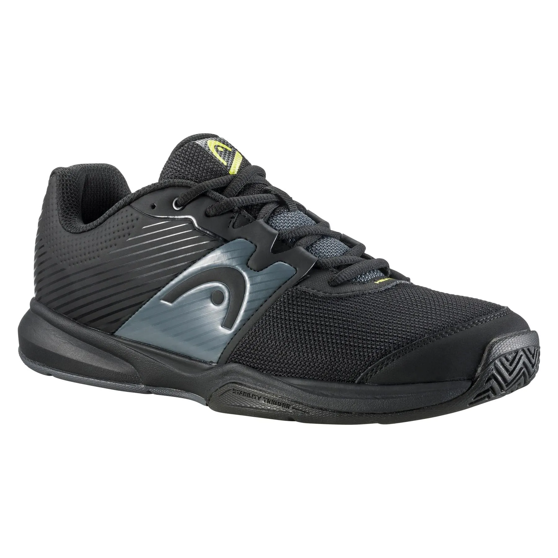 HEAD Revolt Court Mens Tennis Shoes - Black Grey