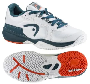 HEAD Sprint 3.5 Junior Tennis Shoes - White / Orange