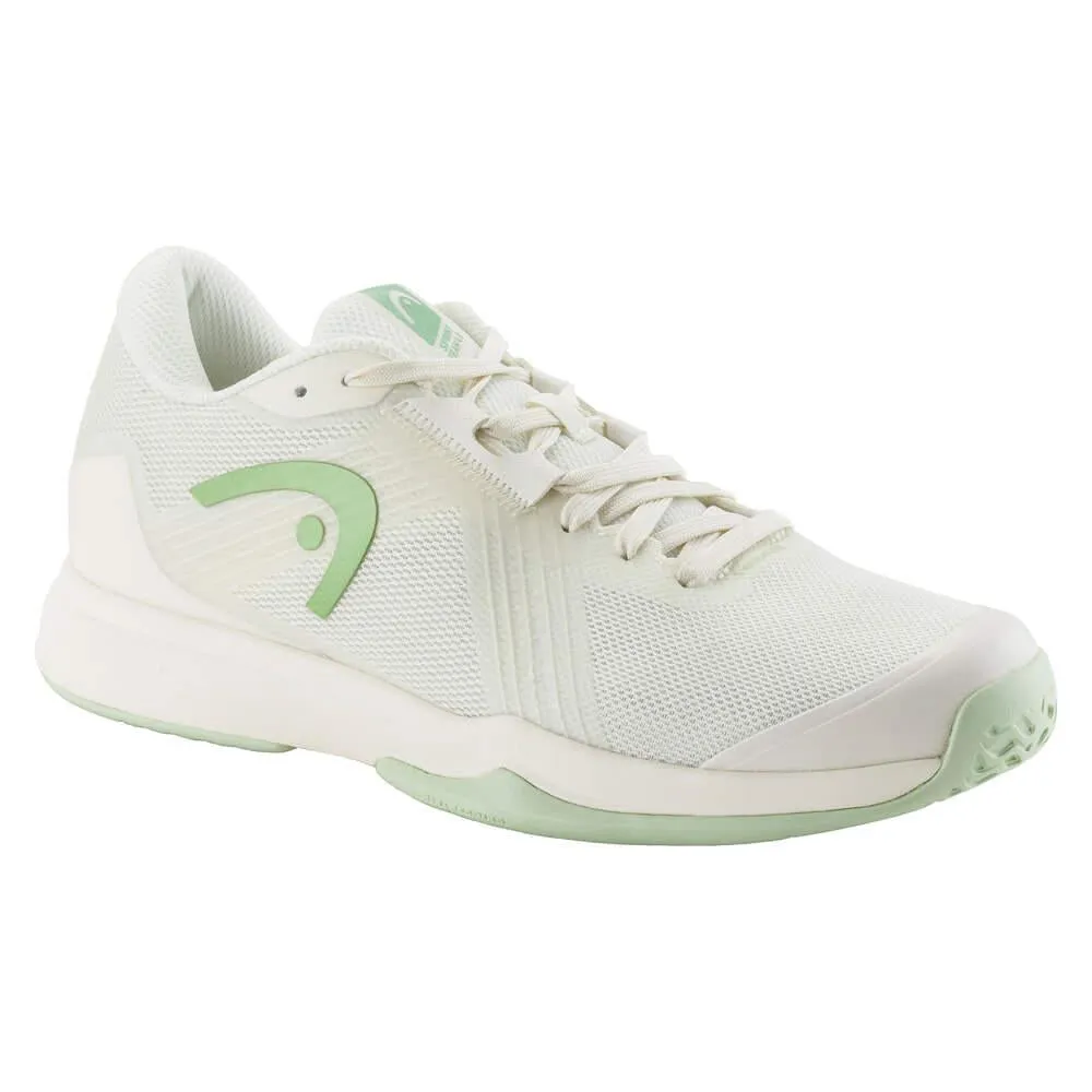 HEAD Sprint Team 4.0 Womens Tennis Shoes - Chalk White / Lime Green CWLN