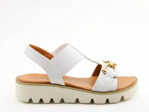 Heavenly Feet Ladies Lulu2 Premium Comfort Sandal-WHITE