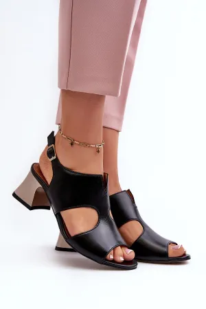 Heel sandals