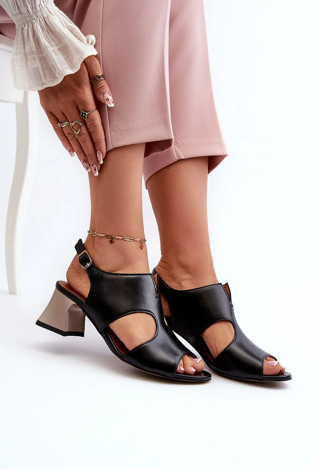 Heel sandals