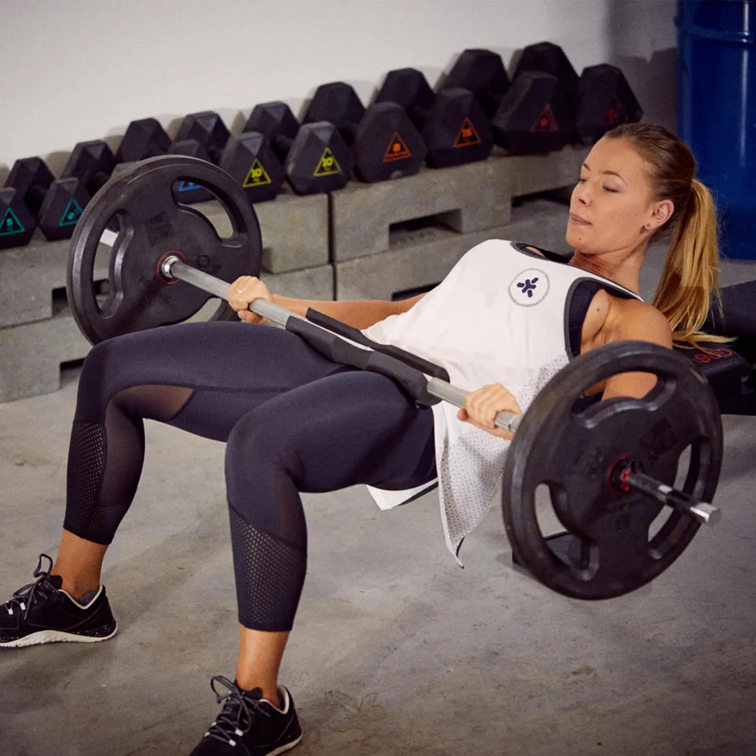 Hip Thrust Squat Bar Sleeve - Black