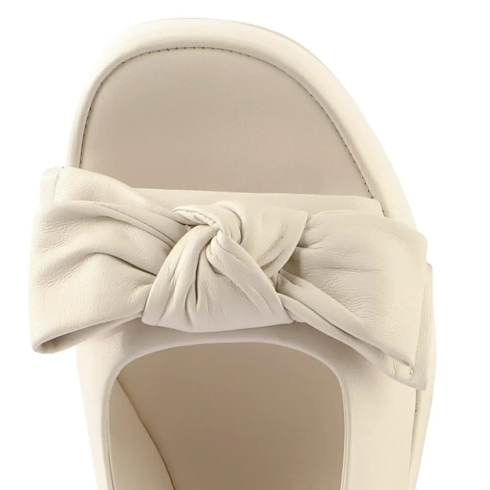 Hogl Platform Sandal Lucia 10 2520-CREAM