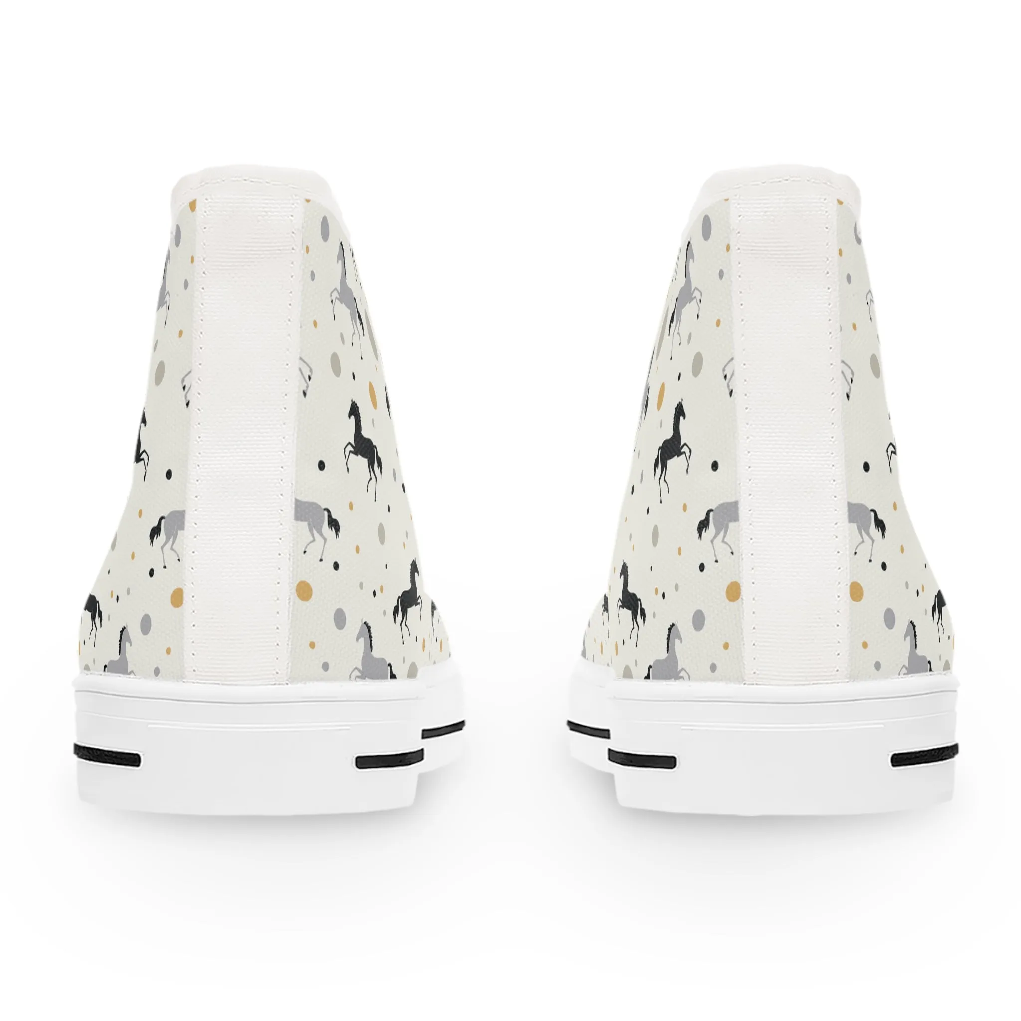 Horses Women's High Top Sneakers