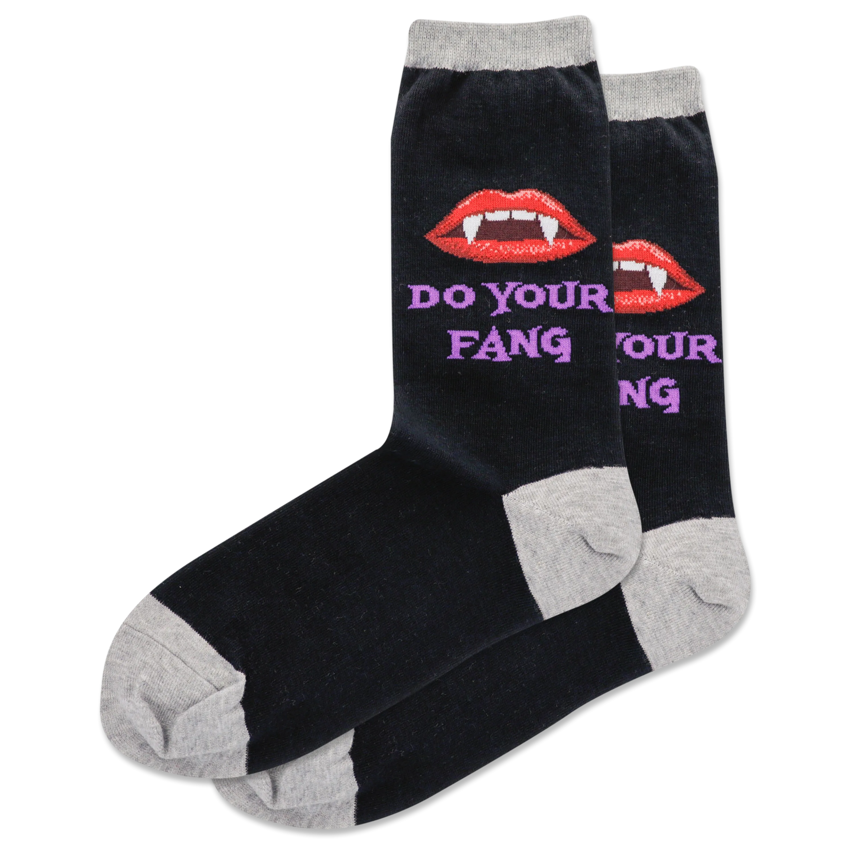 HOTSOX Women's Do Your Fang Crew Socks