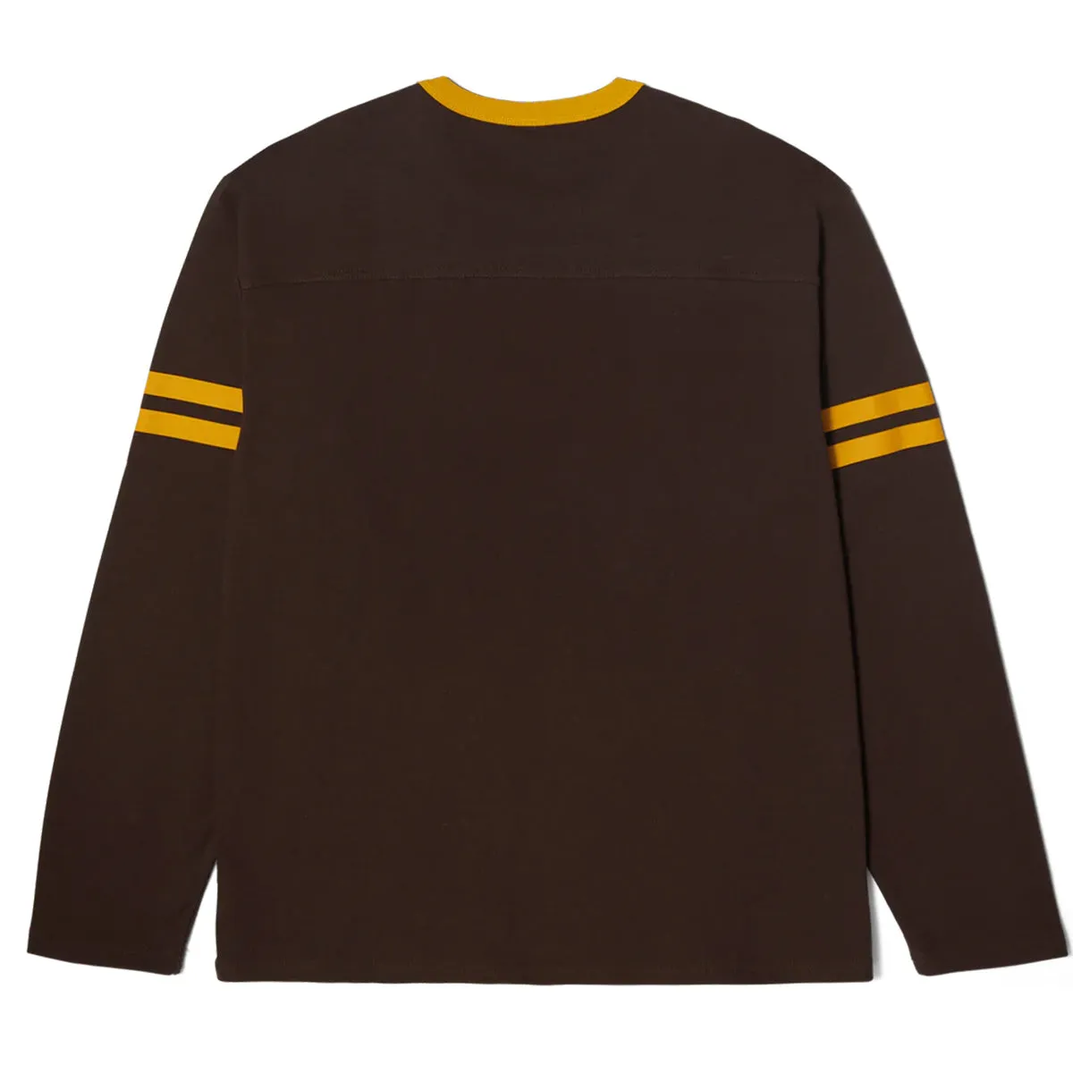 Huf - Exeter L/S Football Shirt Espresso