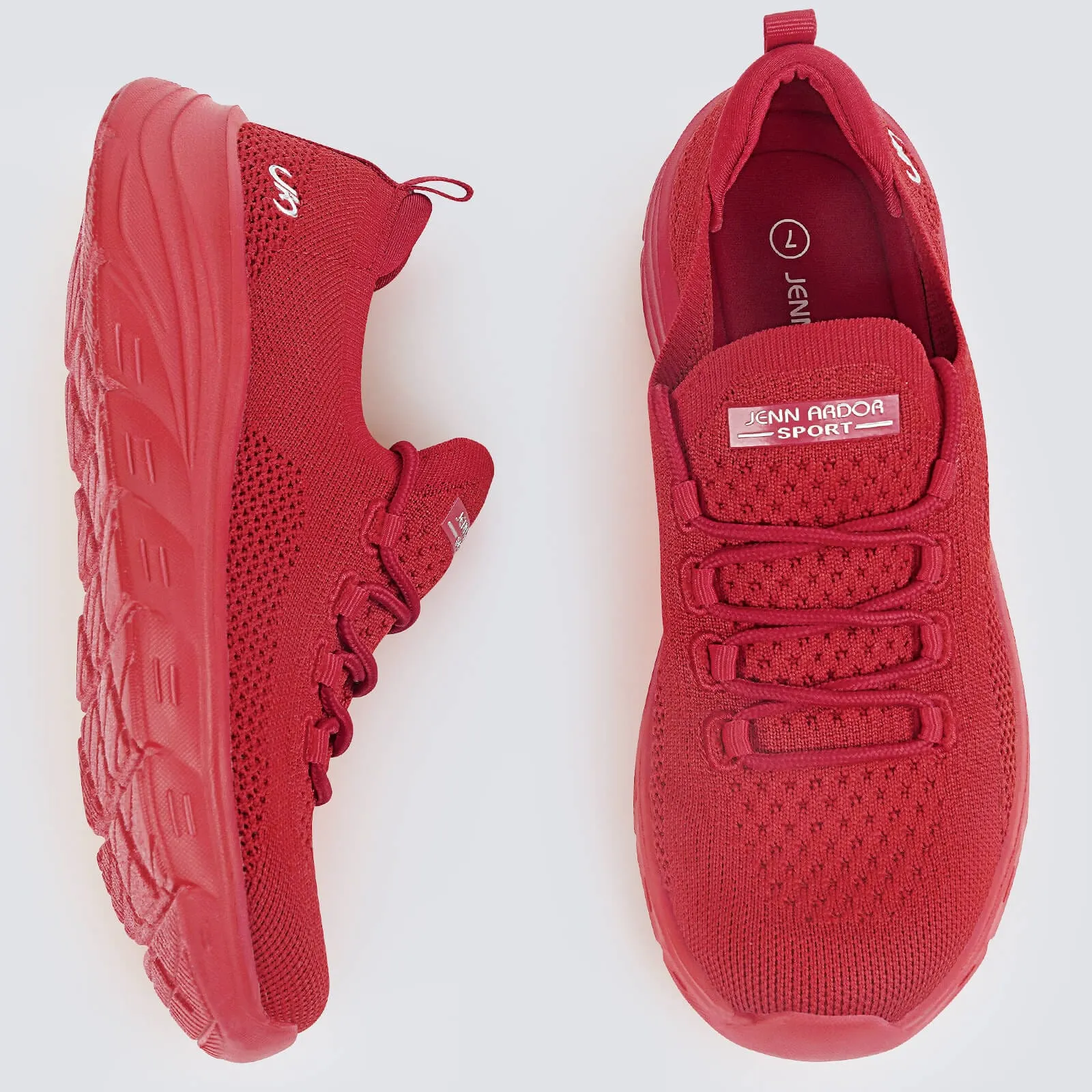 JENN ARDOR Women Breathable Lightweight  Walking Sneakers