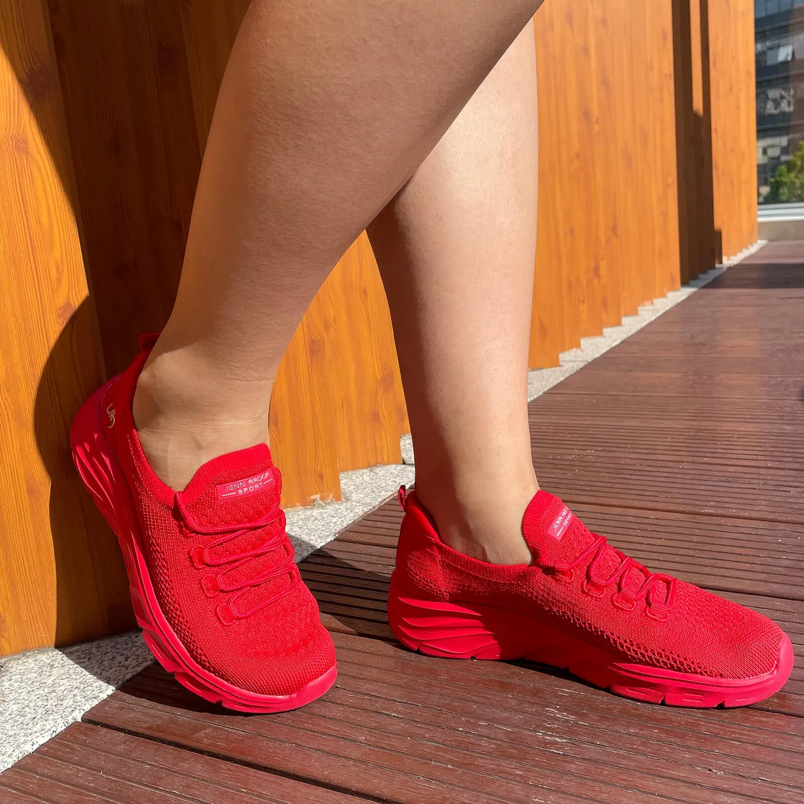 JENN ARDOR Women Breathable Lightweight  Walking Sneakers