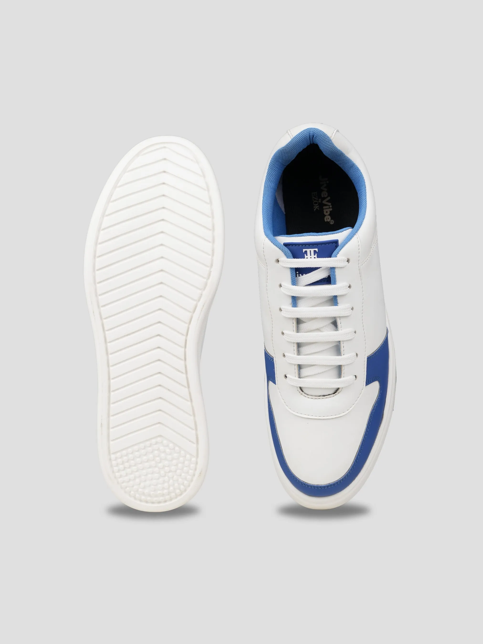 JiveVibe Men’s Synthetic Sneakers - Trendy & Comfortable
