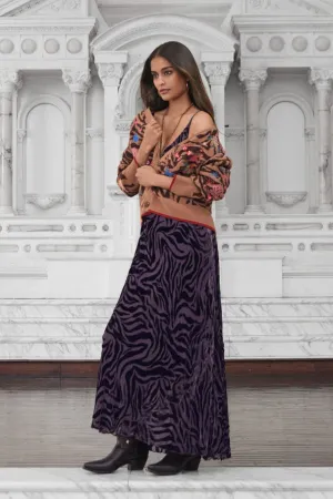 Johnny Was Twilight Silk Maxi Dress