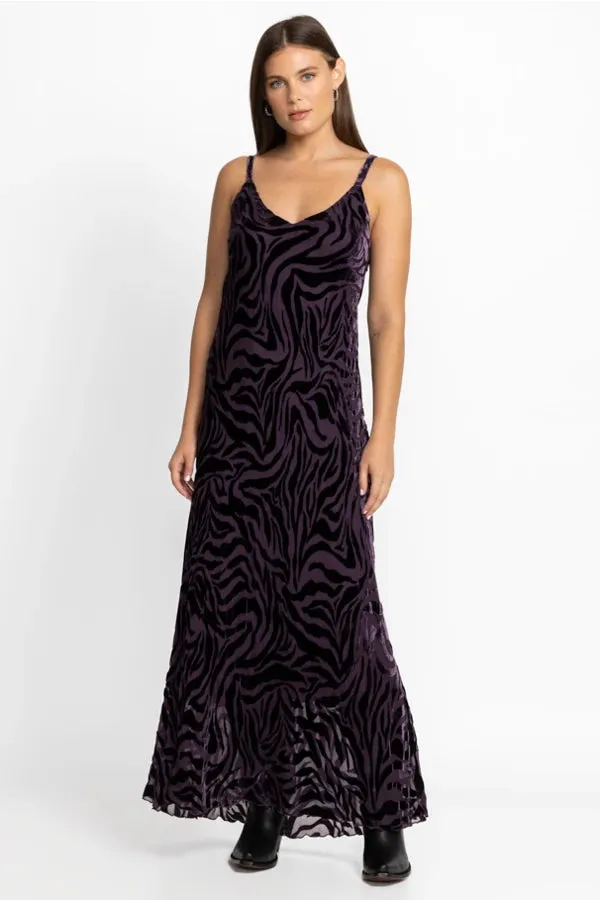 Johnny Was Twilight Silk Maxi Dress