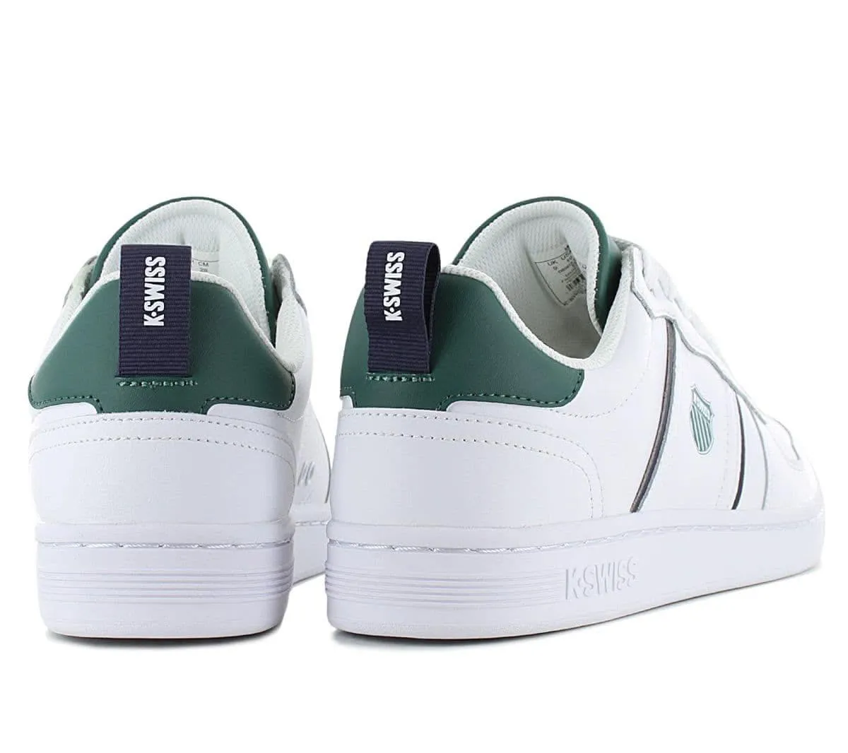 K-Swiss Lozan Match LTH - Herren Sneakers Schuhe Leder Weiß 08903-193-M
