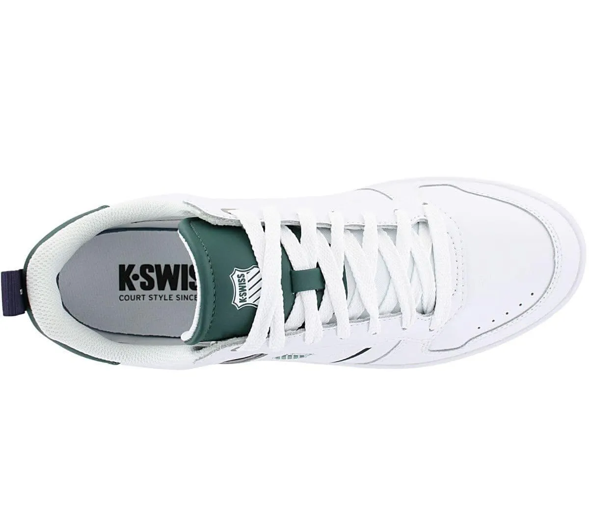 K-Swiss Lozan Match LTH - Herren Sneakers Schuhe Leder Weiß 08903-193-M