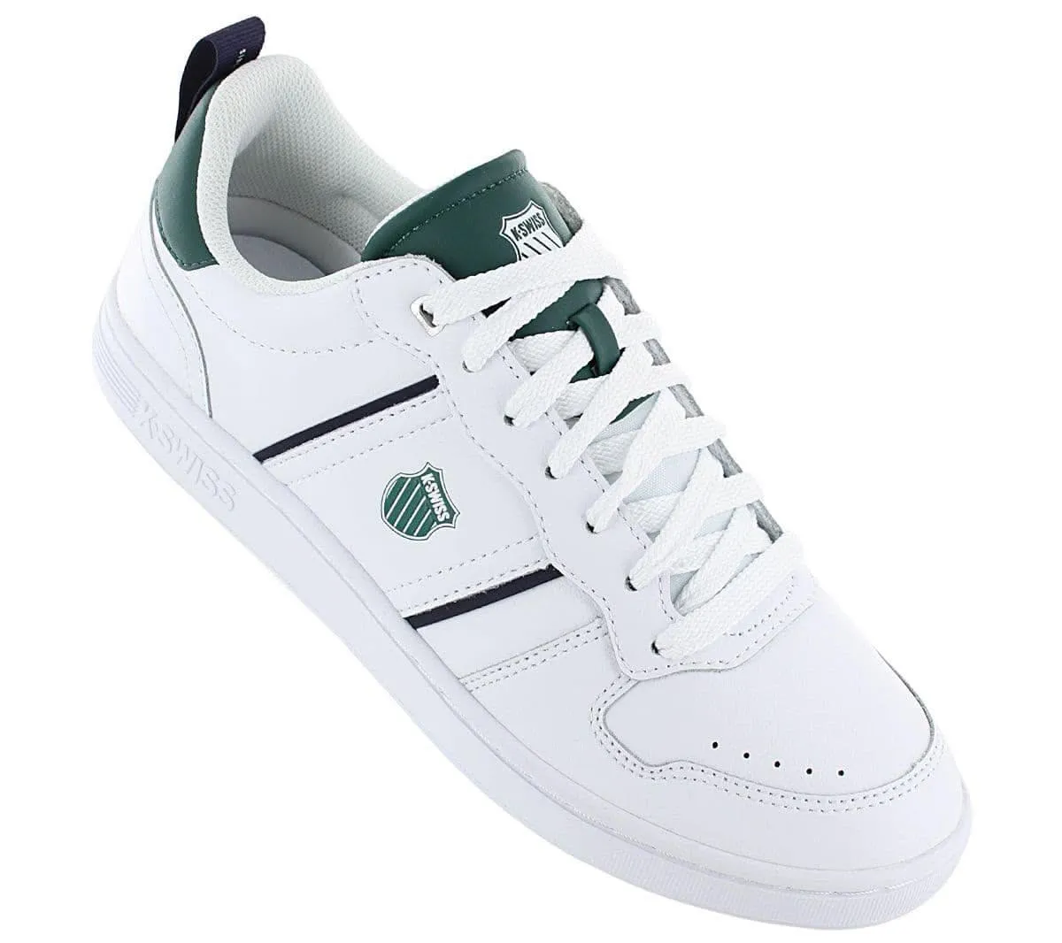 K-Swiss Lozan Match LTH - Herren Sneakers Schuhe Leder Weiß 08903-193-M