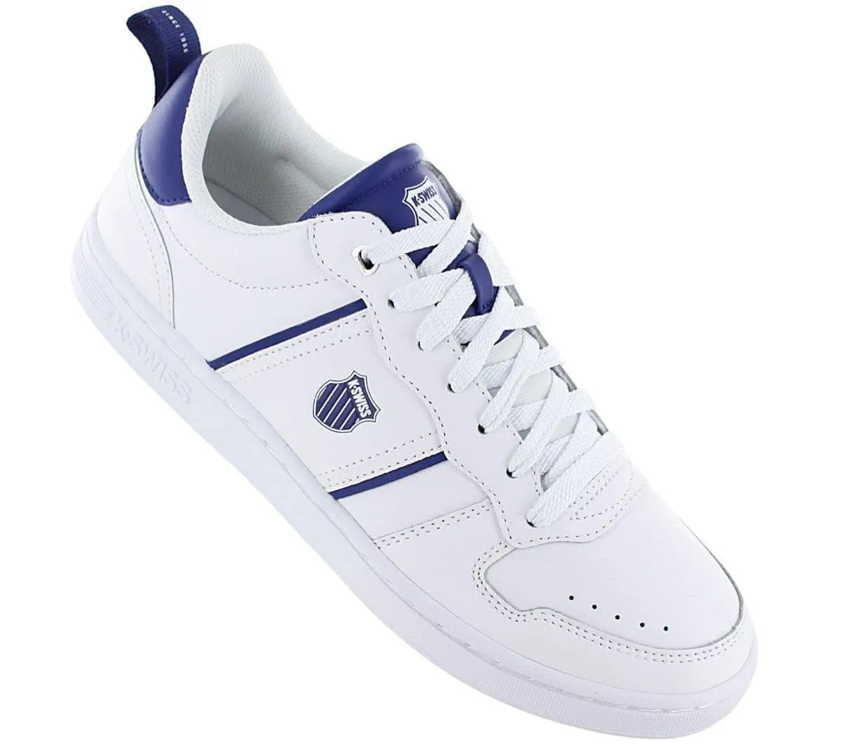 K-Swiss Lozan Match LTH - Herren Sneakers Schuhe Leder Weiß 08903-985-M