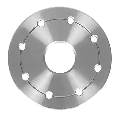 kimllier 3-Inch Steel Lathe Faceplate Wood Lathe Face Plate Fit for 1-Inch x 8TPI Spindle without Screwchuck