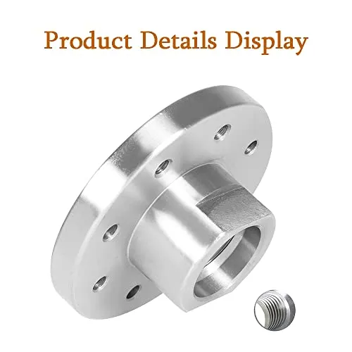 kimllier 3-Inch Steel Lathe Faceplate Wood Lathe Face Plate Fit for 1-Inch x 8TPI Spindle without Screwchuck