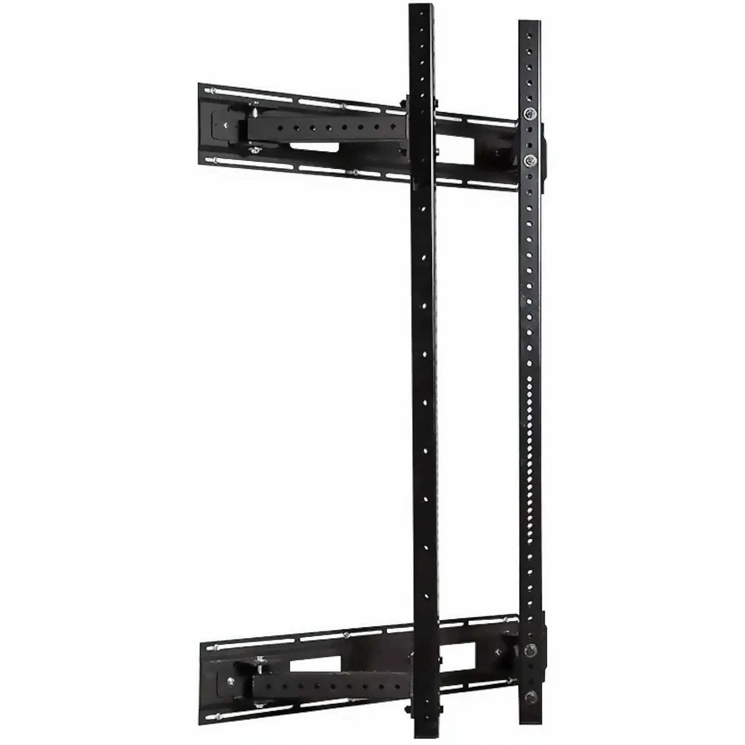 Klappbares Wand-Squat-Rack mit Klimmzugstange