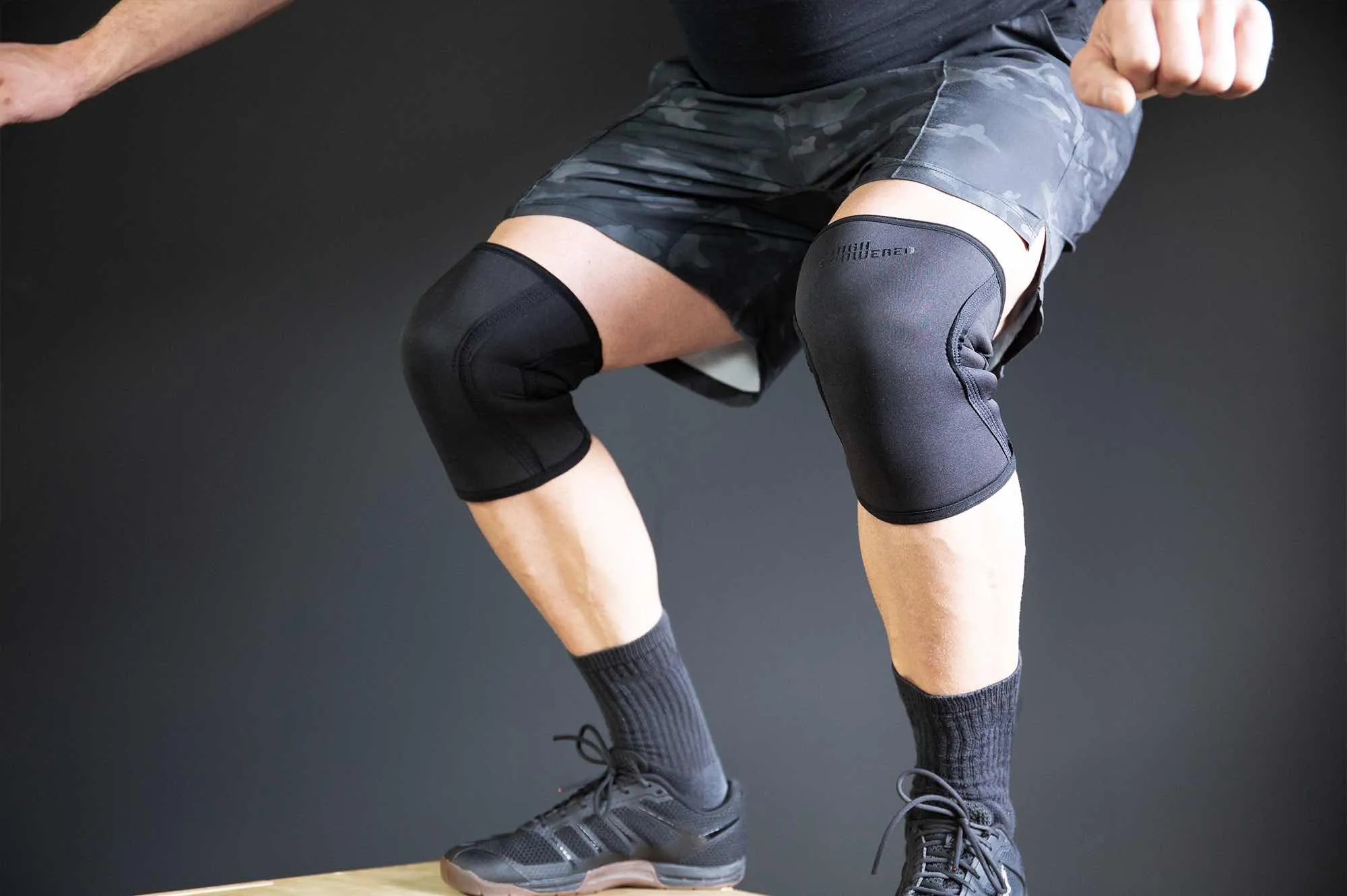 Knee Sleeves 5mm (Kniebandagen Paar) - Carbon-Schwarz