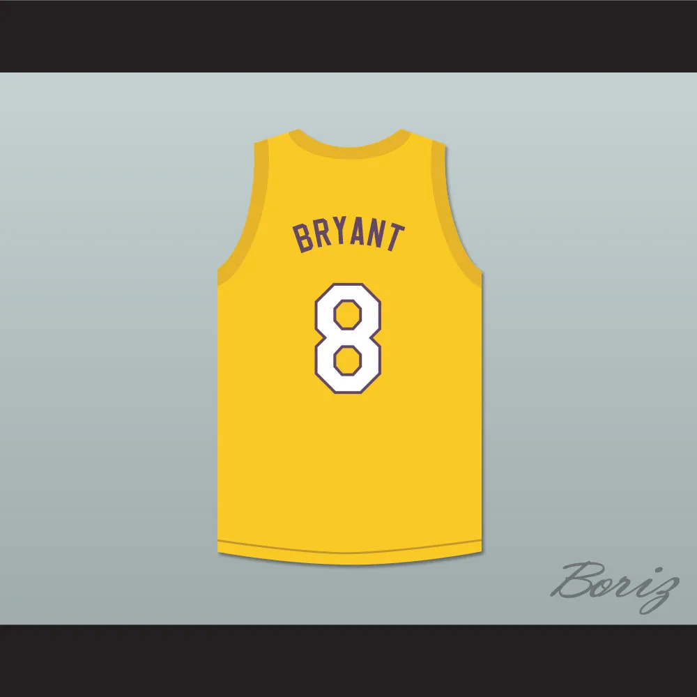 Kobe Bryant 8 Pic 'N' Save Yellow Basketball Jersey Thunder Jammers Shoe Skit MADtv