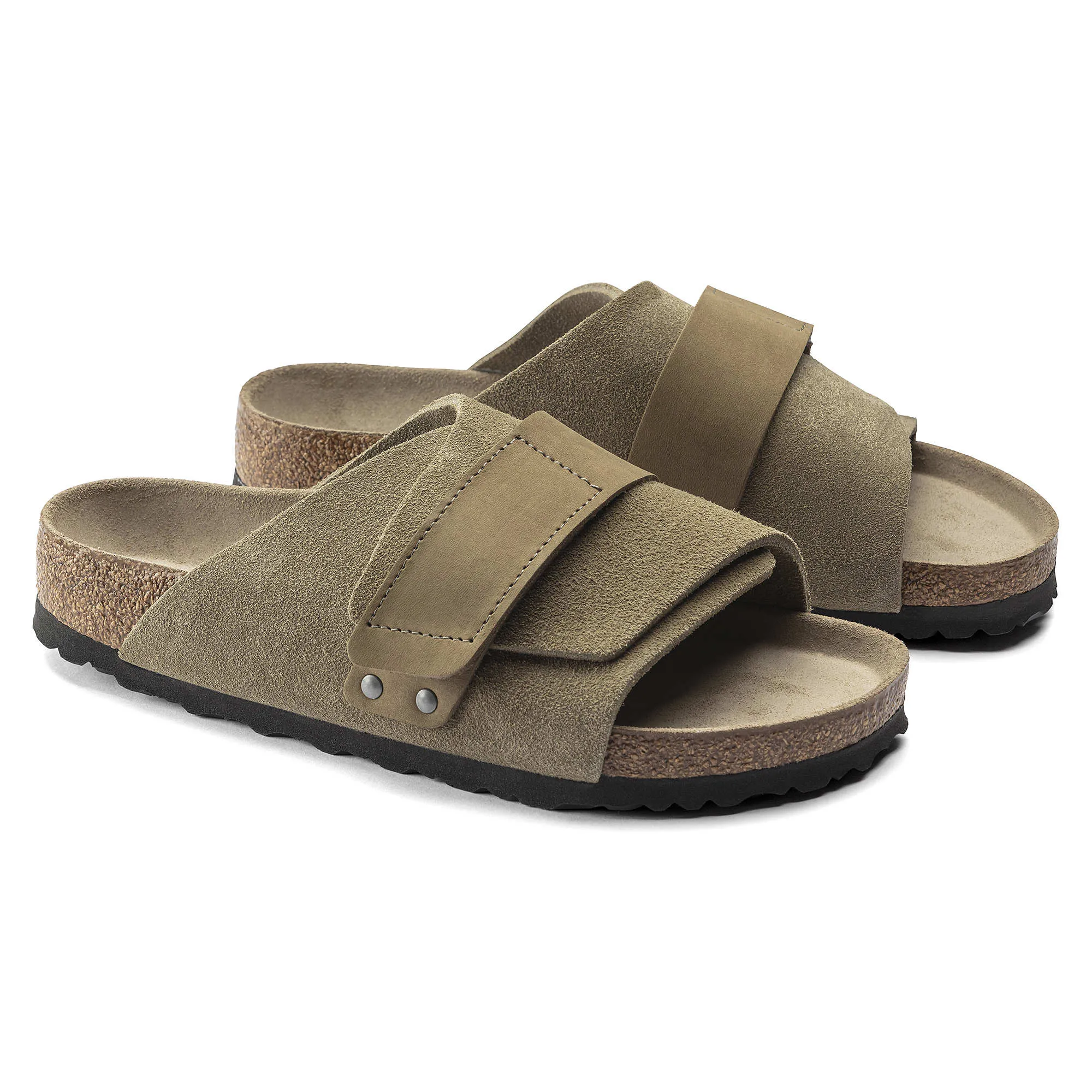Kyoto Soft Footbed Nubuck/Suede Leather