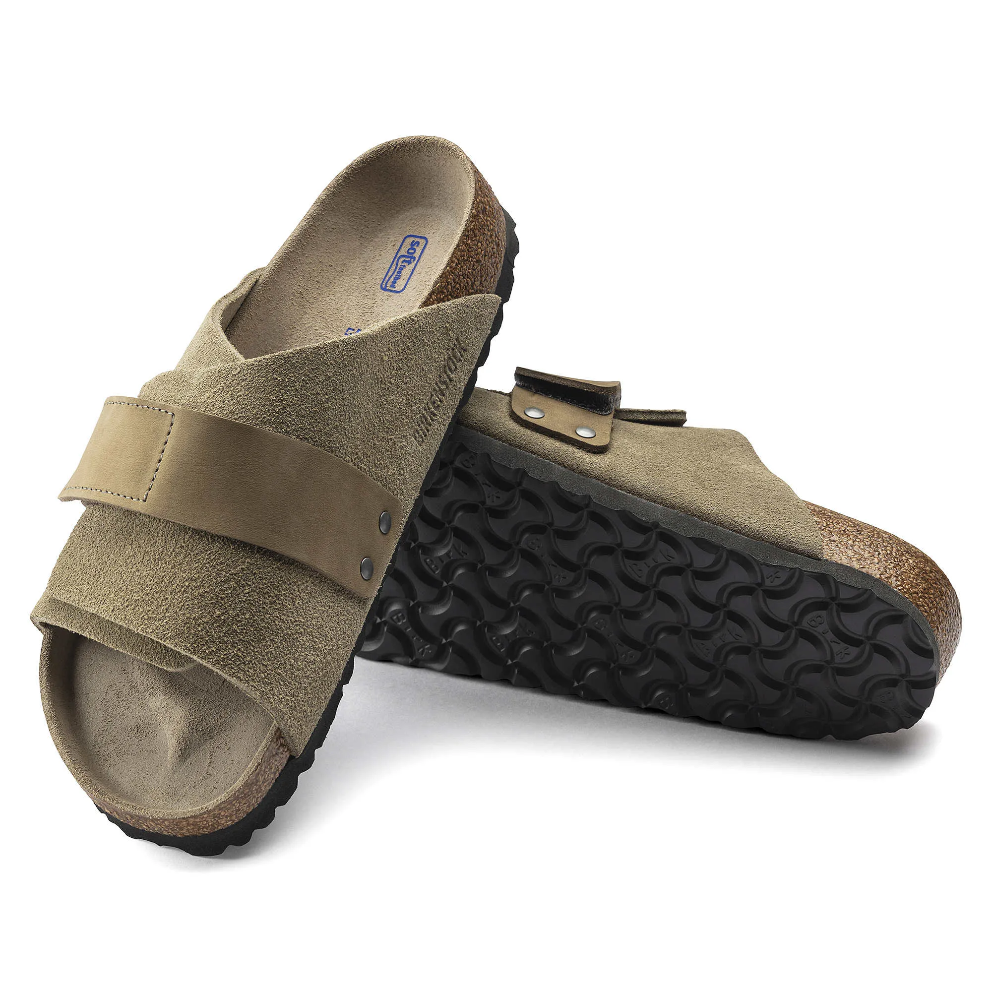Kyoto Soft Footbed Nubuck/Suede Leather