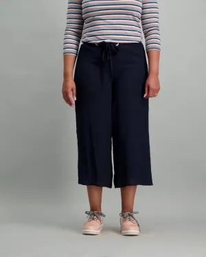 Ladies Flared Pant - Navy