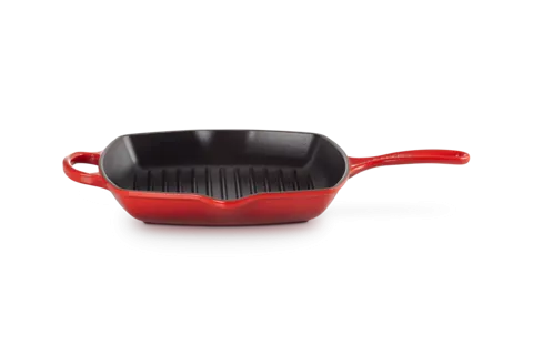 Le Creuset - 10.25 in. Signature Square Skillet Grill