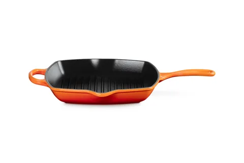 Le Creuset - 10.25 in. Signature Square Skillet Grill